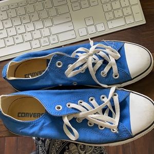 Blue converse men’s size 6/women’s size 8